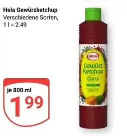 Globus Hela Gewürzketchup Angebot