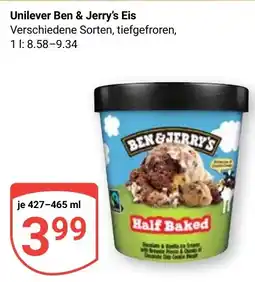 Globus Unilever Ben & Jerry's Eis Angebot