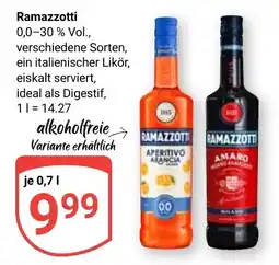 Globus Ramazzotti Aperitivo Arancia Angebot