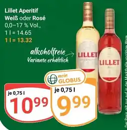 Globus Lillet Aperitif Angebot