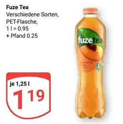 Globus Fuze Tea Angebot