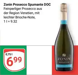Globus Zonin Prosecco Spumante DOC Angebot