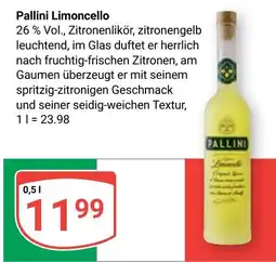 Globus Pallini Limoncello Angebot