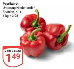 Globus Paprika rot Angebot
