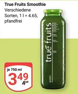 Globus True Fruits Smoothie Angebot
