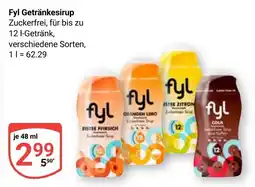 Globus Fyl Getränkesirup Angebot