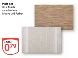 Globus Platz-Set Angebot