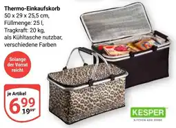 Globus Thermo-Einkaufskorb KESPER Angebot