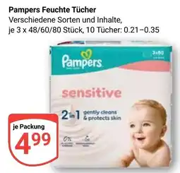 Globus Pampers Feuchte Tücher sensitive Angebot
