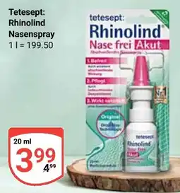 Globus teteSept Rhinolind Nasenspray Angebot