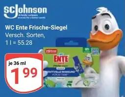 Globus SC Johnson WC Ente Frische-Siegel Angebot