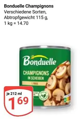 Globus Bonduelle Champignons Angebot