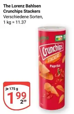 Globus The Lorenz Bahlsen Crunchips Stackers Angebot
