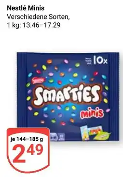 Globus Nestlé Minis Angebot