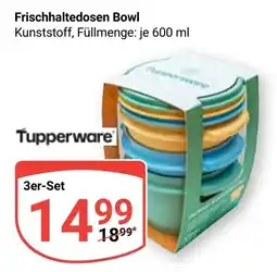 Globus Frischhaltedosen Bowl Tupperware Angebot