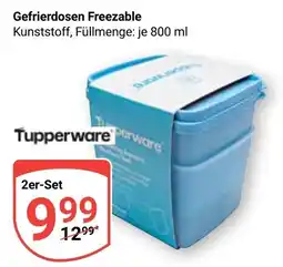 Globus Gefrierdosen Freezable Tupperware Angebot