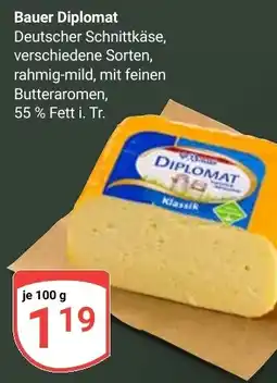 Globus Bauer Diplomat Angebot