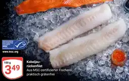 Globus Kabeljau-rückenfilet Angebot