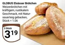 Globus GLOBUS Elsässer Brötchen Angebot