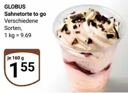 Globus GLOBUS Sahnetorte to go Angebot