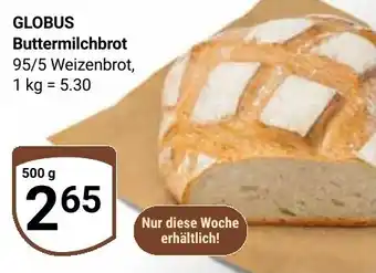 Globus GLOBUS Buttermilchbrot Angebot