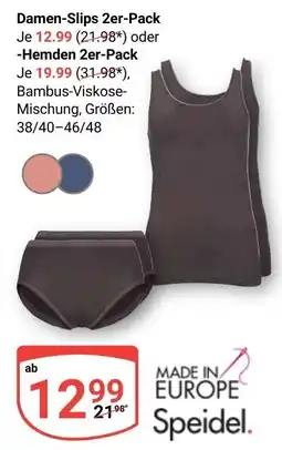 Globus Damen-Slips 2er-Pack Speidel Angebot