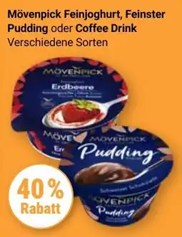 Globus Mövenpick Feinjoghurt, Feinster Pudding oder Coffee Drink Angebot