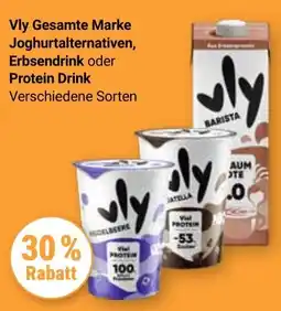 Globus Vly Gesamte Marke Joghurtalternativen, Erbsendrink oder Protein Drink Angebot