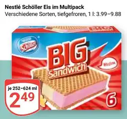 Globus Nestlé Schöller Eis Big Sandwich Angebot