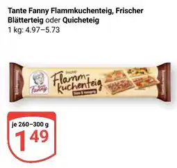 Globus Tante Fanny Flammkuchenteig Angebot