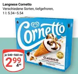 Globus Langnese Cornetto Angebot