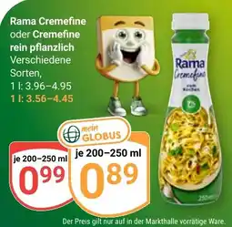 Globus Rama Cremefine Angebot