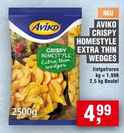 Handelshof Aviko Crispy Homestyle Extra Thin Wedges Angebot