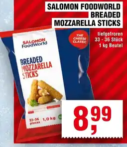 Handelshof SALOMON FOODWORLD BREADED MOZZARELLA STICKS Angebot