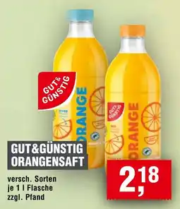 Handelshof GUT&GÜNSTIG ORANGENSAFT Angebot