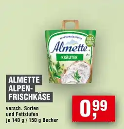 Handelshof Almette Alpen-Frischkäse Angebot