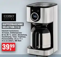 Handelshof Kaffeemaschine Selection C10 Angebot