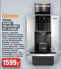 Handelshof Bartscher Kaffee-Vollautomat KV1 Classic Angebot