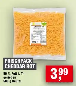 Handelshof FRISCHPACK CHEDDAR ROT Angebot