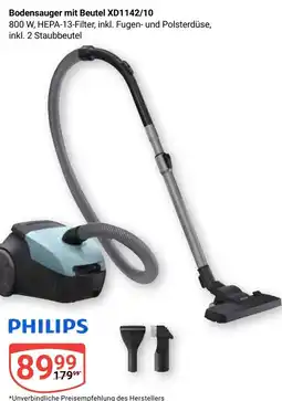 Globus Bodensauger mit Beutel XD1142/10 Angebot