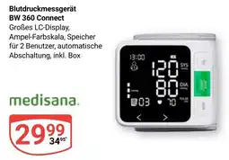 Globus Blutdruckmessgerät BW 360 Connect medisana Angebot