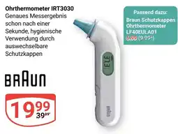 Globus Ohrthermometer IRT3030 Braun Angebot