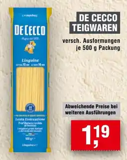 Handelshof De Cecco Linguine Angebot