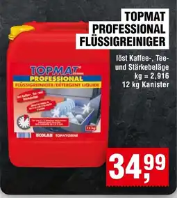 Handelshof TOPMAT PROFESSIONAL FLÜSSIGREINIGER Angebot