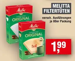 Handelshof Melitta Filtertüten Original Angebot