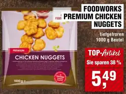Handelshof FOODWORKS PREMIUM CHICKEN NUGGETS Angebot
