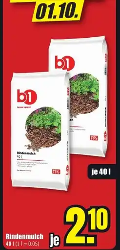 B1 Discount Baumarkt b1 Rindenmulch Angebot