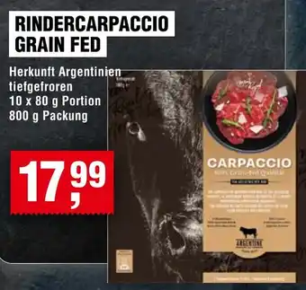 Handelshof RINDERCARPACCIO GRAIN FED Angebot