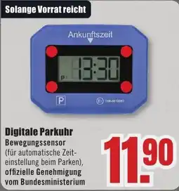 B1 Discount Baumarkt Digitale Parkuhr Angebot