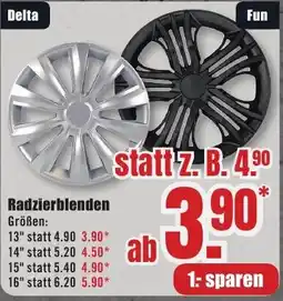 B1 Discount Baumarkt Delta Fun Radzierblenden Angebot